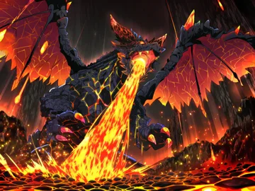 Magmar, lava dragon