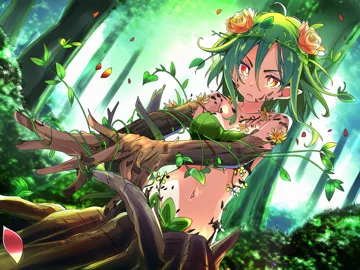 Dryad, forest spirit