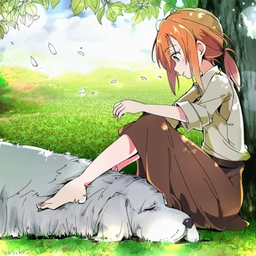 d08 · head across her knees take 001